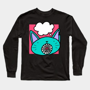 Head Empty - Cat Kraken Long Sleeve T-Shirt